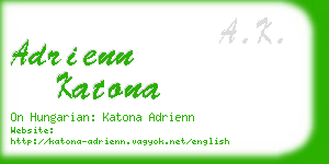 adrienn katona business card
